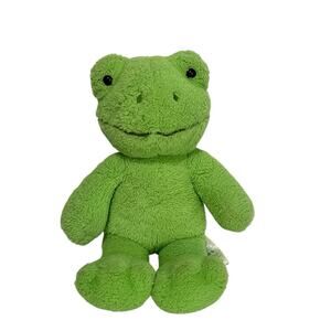 Build A Bear Green Frog 16" Plush Stuffed Animal